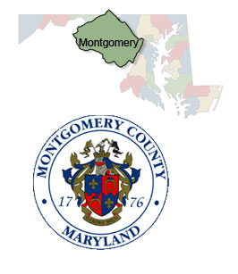 Montgomery County Map and Seal