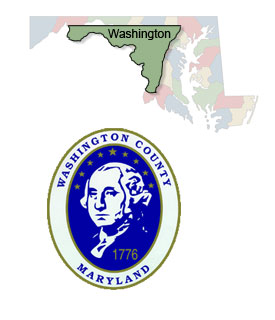 Washington County Map and Seal